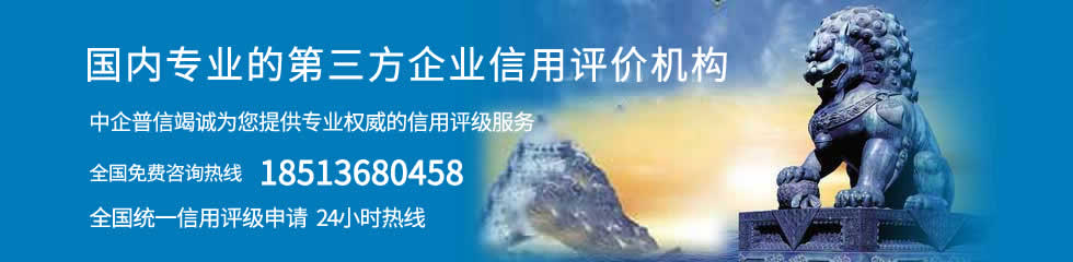 北京中企普信國際信用評(píng)價(jià)有限公司