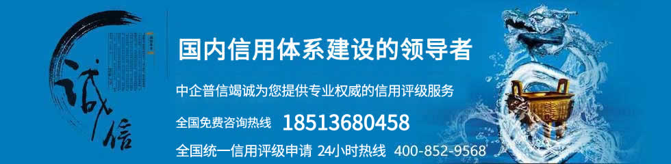 北京中企普信國際信用評(píng)價(jià)有限公司